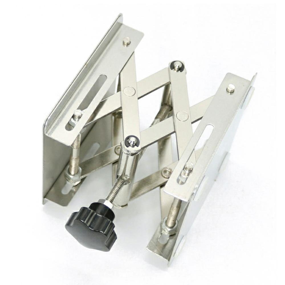 Laboratory Manual Lift Platform Manual Height Adjustable Lifting Table 100*100mm 150*150mm 200*200mm Optional