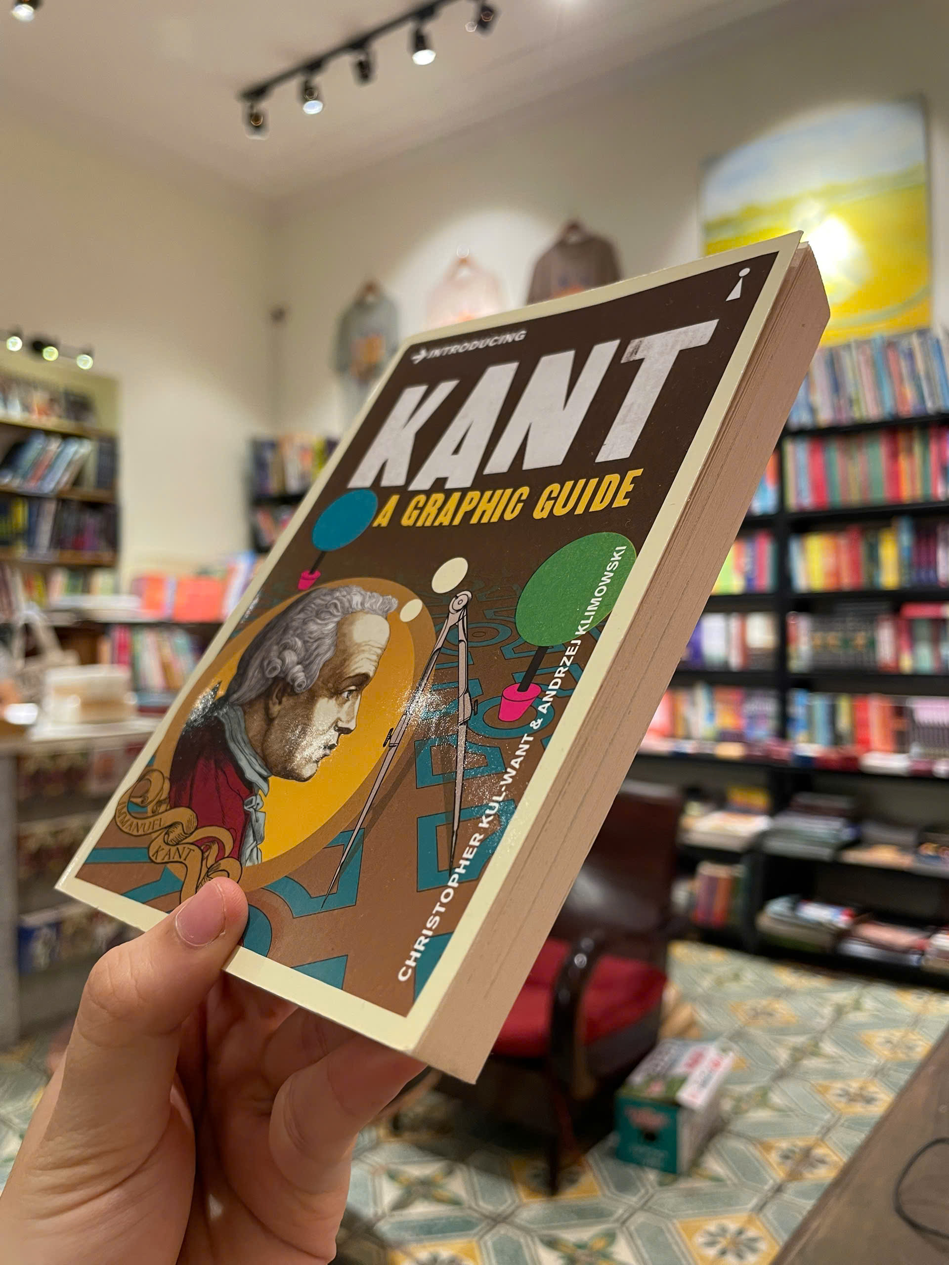 Sách - Introducing Kant: A Graphic Guide (Graphic Guides) by Christopher Kul-Want