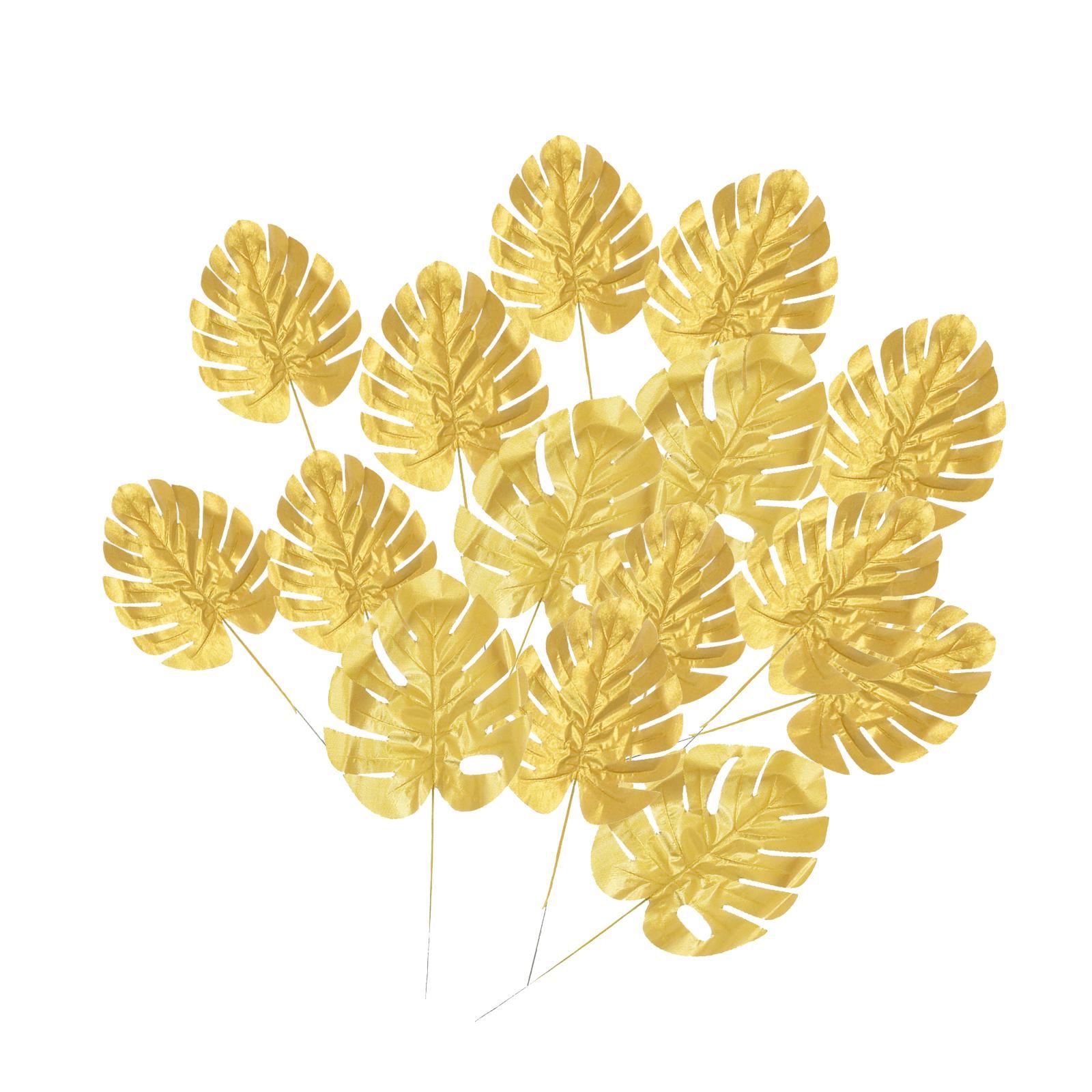Artificial Tropical Leaves for Home Decoration Jungle Birthday Theme Party