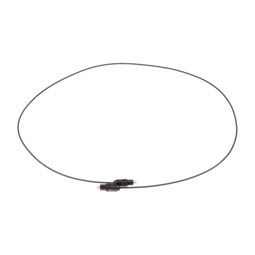OD2.2 Digital Fiber Optical Audio VCR CD MD DVD TosLink Cable Lead Cord