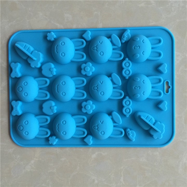 Khuôn silicon hình tai thỏ