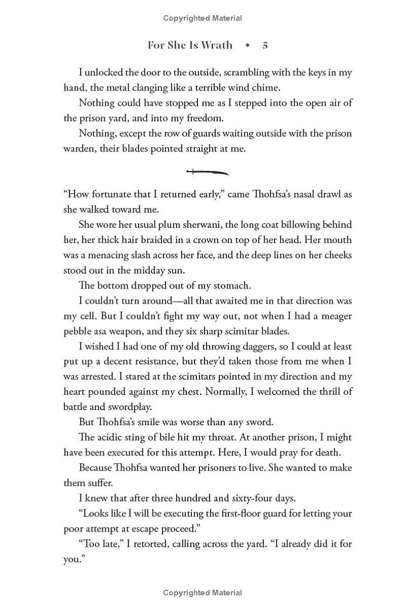 Sách ngoại văn: For She Is Wrath