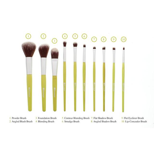 Bộ 10 cây cọ BH cosmetics Eco Brush