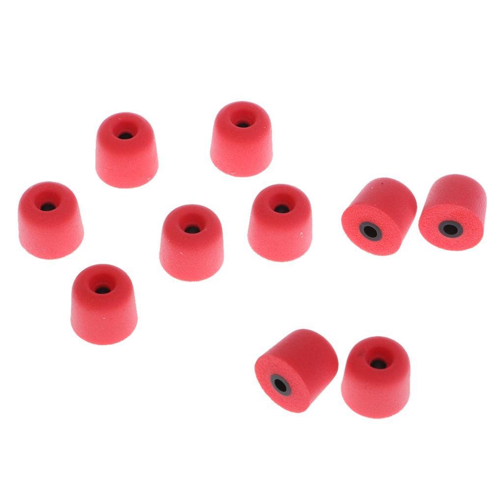20x 3.0mm Earbud Memory Foam Eartips Earplug Tips For InEar Headphone