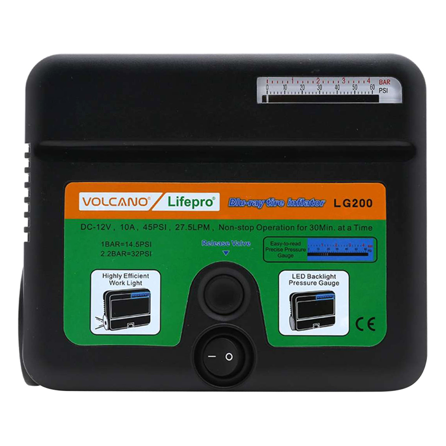 Máy bơm lốp ô tô Volcano LG200