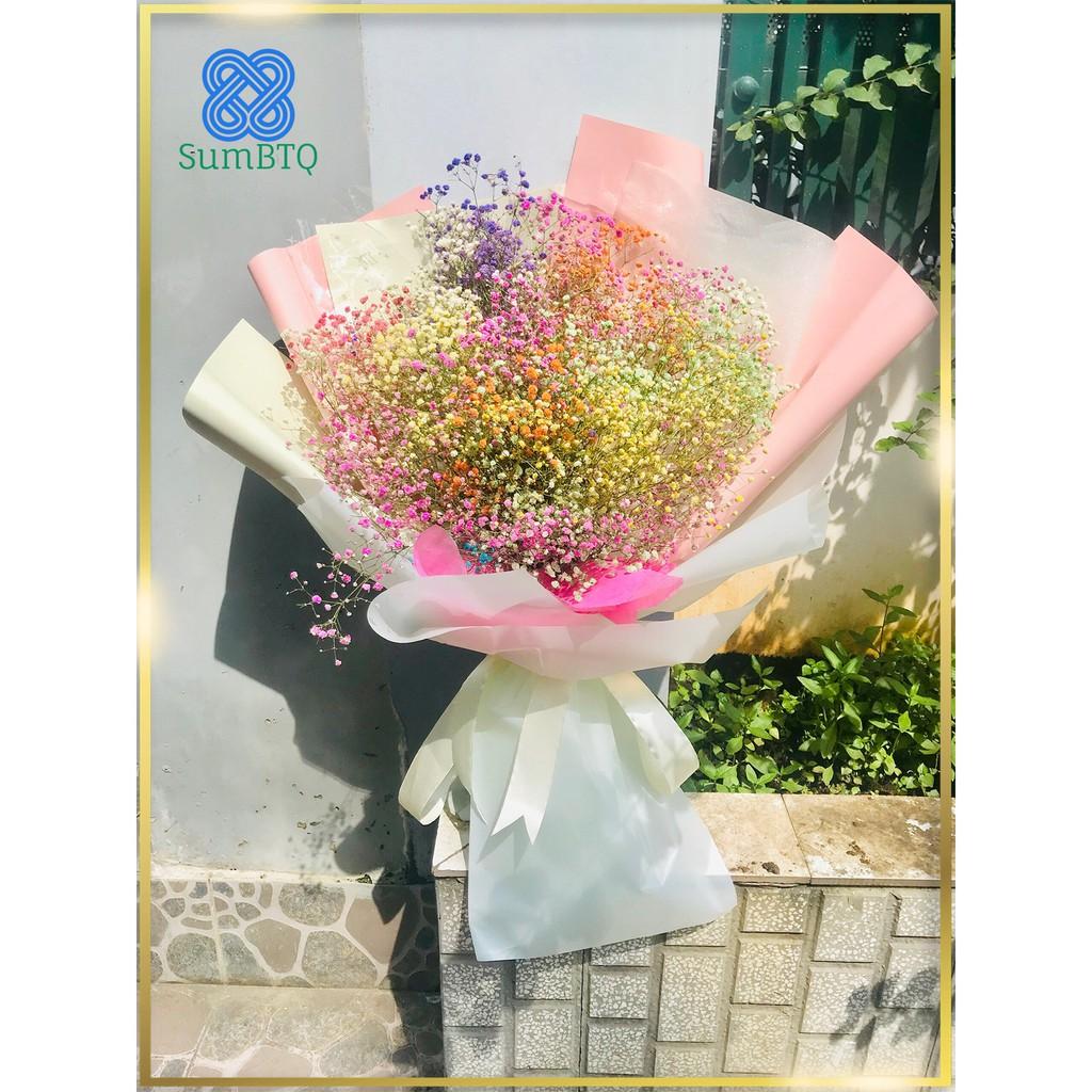 Hoa Khô Quà Tặng Hoa Baby Đa Sắc