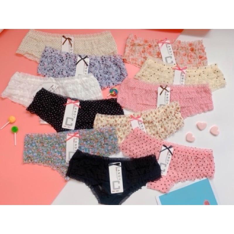 Quần Lót Ren Công Chúa Siêu Kute 303 Hàng Cao Cấp. Chất Thun lạnh pha Cotton xịn thấm hút mồ hôi tốt.