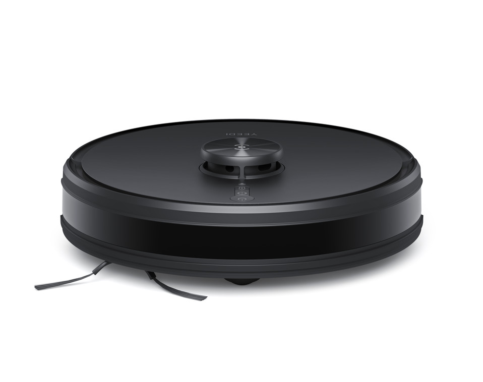 Robot hút bụi lau nhà Ecovacs  Y1 PRO/PLUS - Đen bản quốc tế - App Tiếng Việt, Hàng chính hãng full VAT, Lực hút 6500Pa,Bản Plus Thêm dock Tự động xả rác