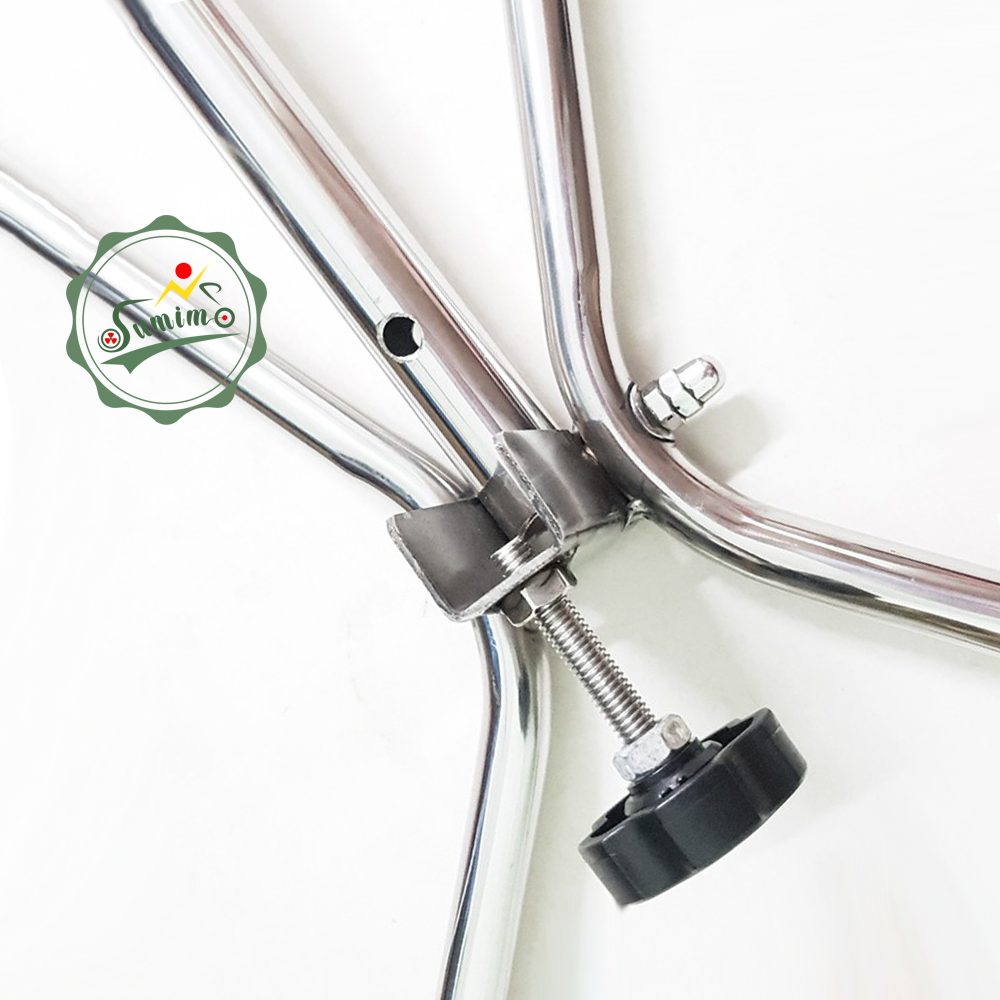 Chống xe đạp chữ X 2 móc