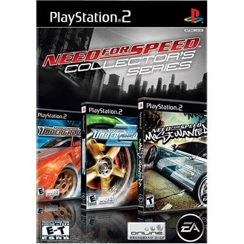 Bộ 4 Game PS2 need for speed như hình