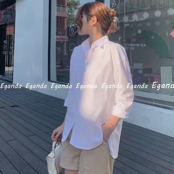 Áo sơ mi trắng dài tay chất lụa hàn oversize, sơ mi trắng basic