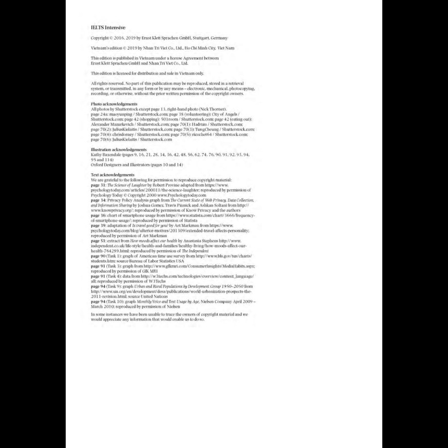 Sách IELTS Intensive (Kèm CD)