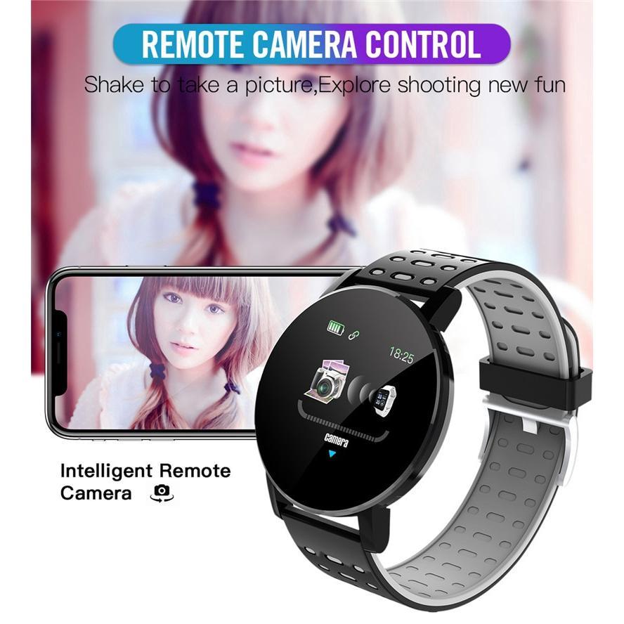 Đồng hồ thông minh xumu chống thấm nước theo dõi sức khỏe đo nhịp tim cho Android iOS