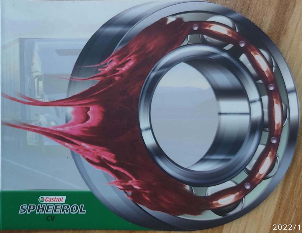 Mỡ đa dụng Castrol Spheerol 0,5KG