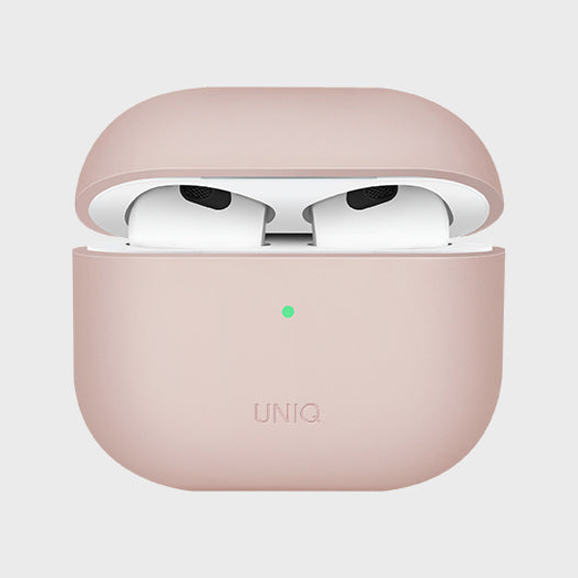Bao Case Ốp Bảo Vệ UNIQ Lino Hybrid Liquid Silicone dành cho Airpods 3 - Hàng Chính Hãng