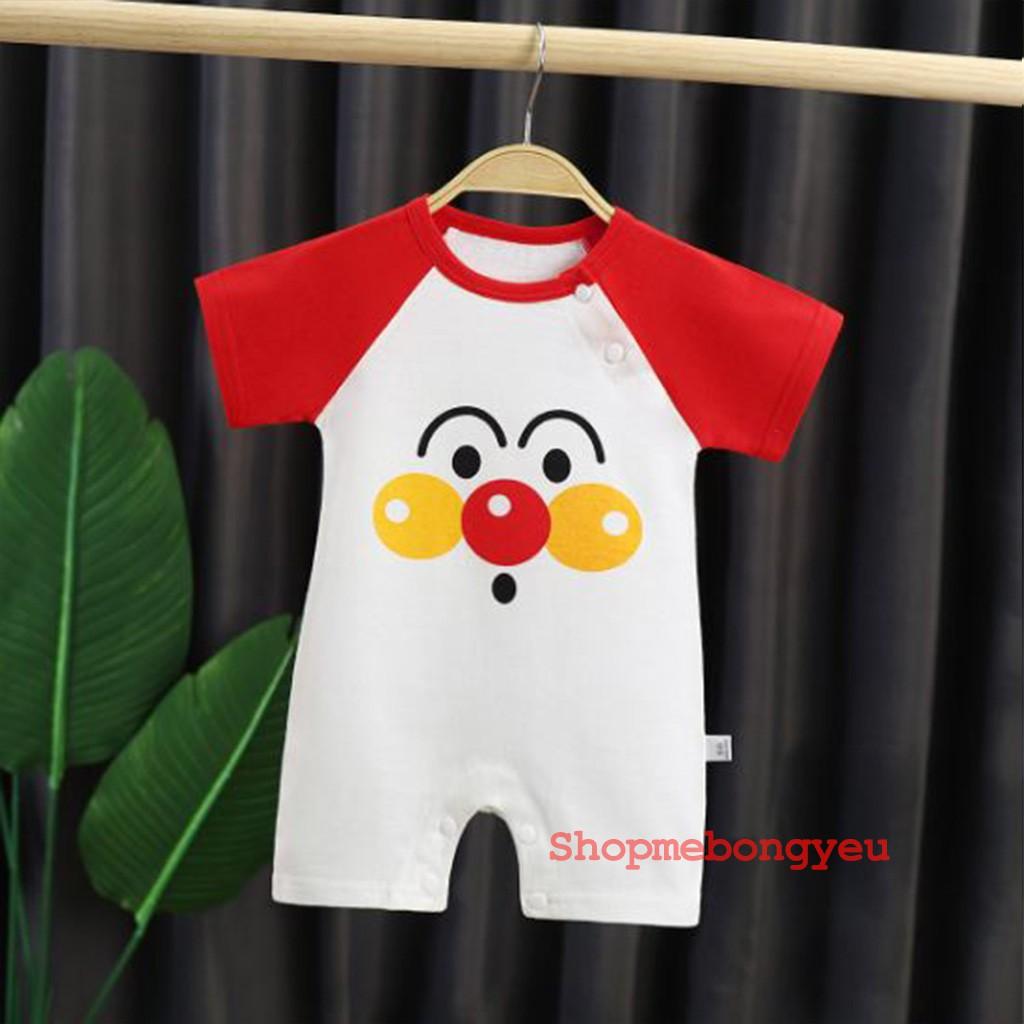 Bodysuit cho bé bộ body đùi cho bé trai gái sơ sinh bộ đồ sơ sinh Hàng QC họa tiết ngộ nghĩnh từ 3-12kg - BDC17