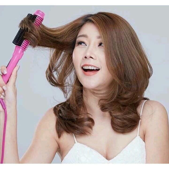 Lược điện chải tóc làm phồng tóc, uốn cụp tóc NHC8810
