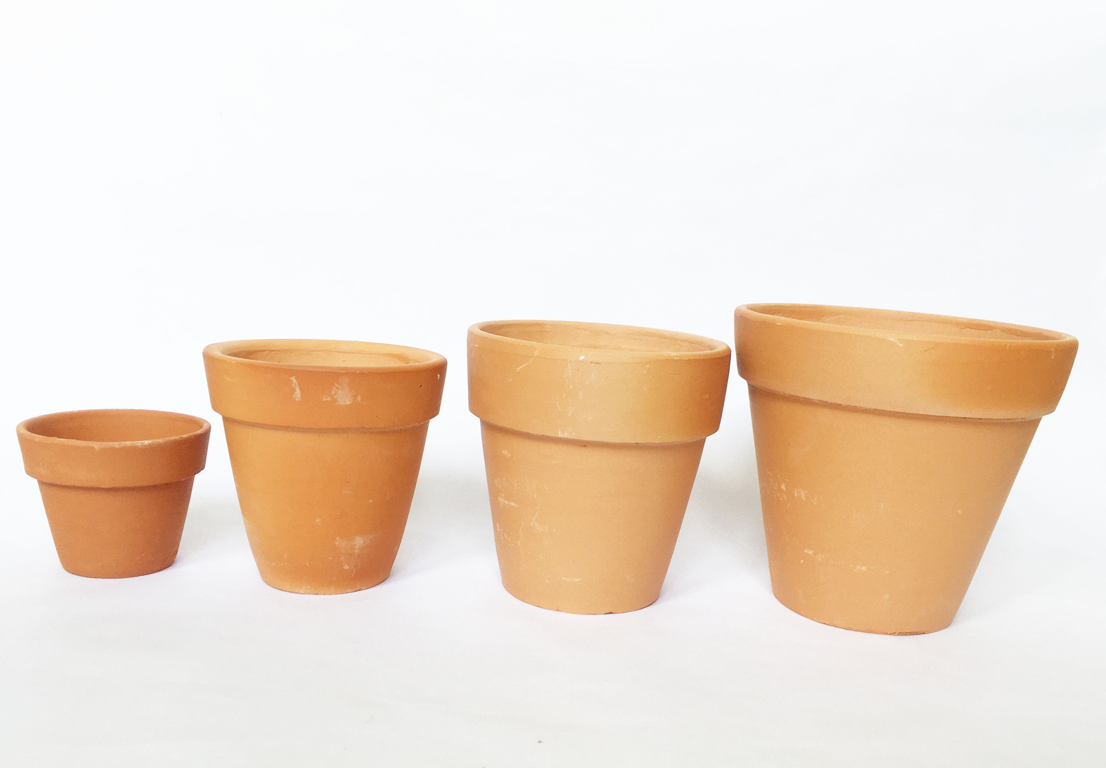 Combo 5 Chậu đất nung vintage cùng size cùng màu , chậu trồng cây cảnh sen đá - xương rồng