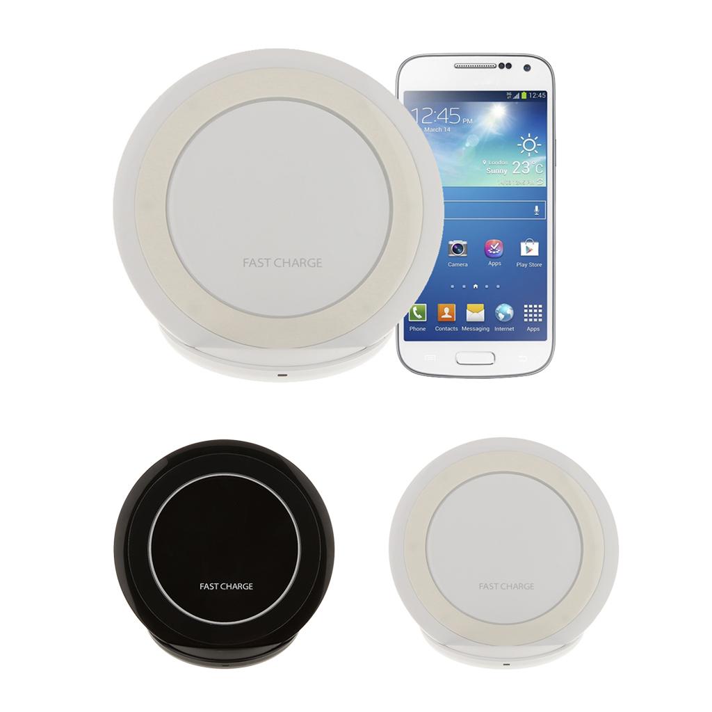 5xWireless Fast Charging Stand White for Samsung EP-NG930 Galaxy S7/S7 Edge
