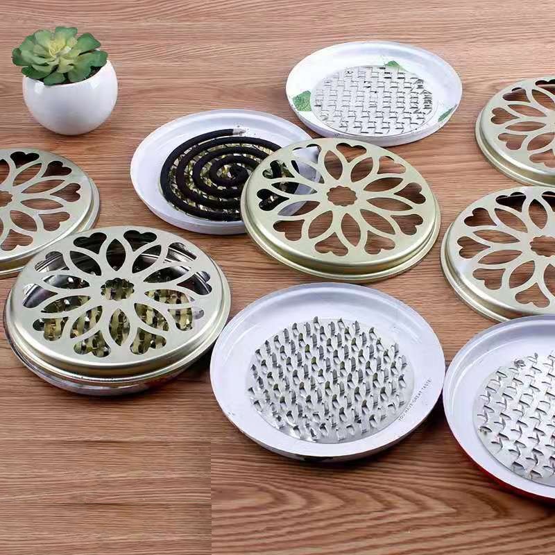 Hộp đốt nhang muỗi chuyên dụng, khay đựng hương muỗi an toàn chống cháy siêu tiện dụng NQ04
