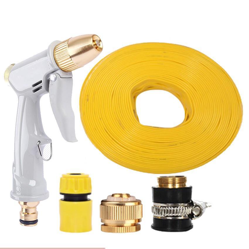Bộ dây vòi xịt nước tưới cây rửa xe,tăng áp 3 lần, loại 20m 206846 TL