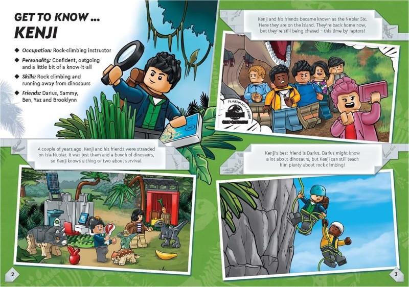 Sách Lego Jurassic World: Raptors On The Run Activity Book