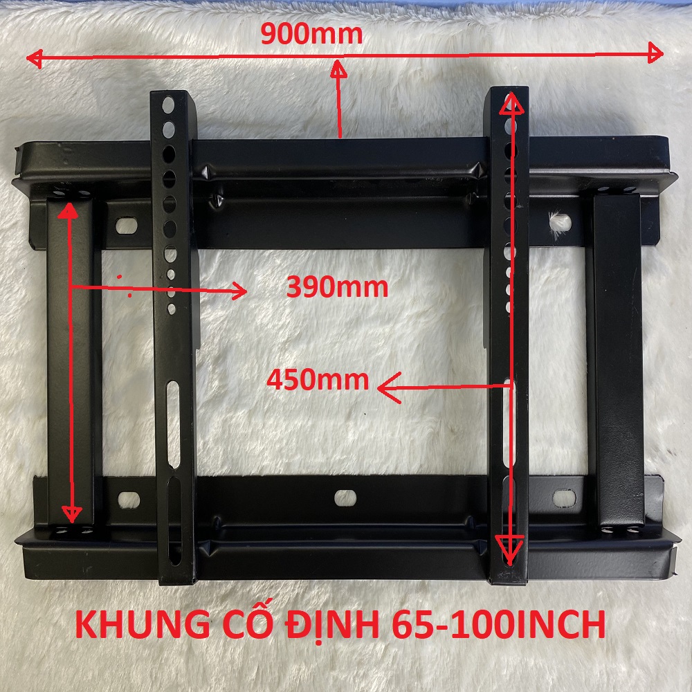 KHUNG TREO TIVI CỐ ĐỊNH 65-100INCH (HT35)