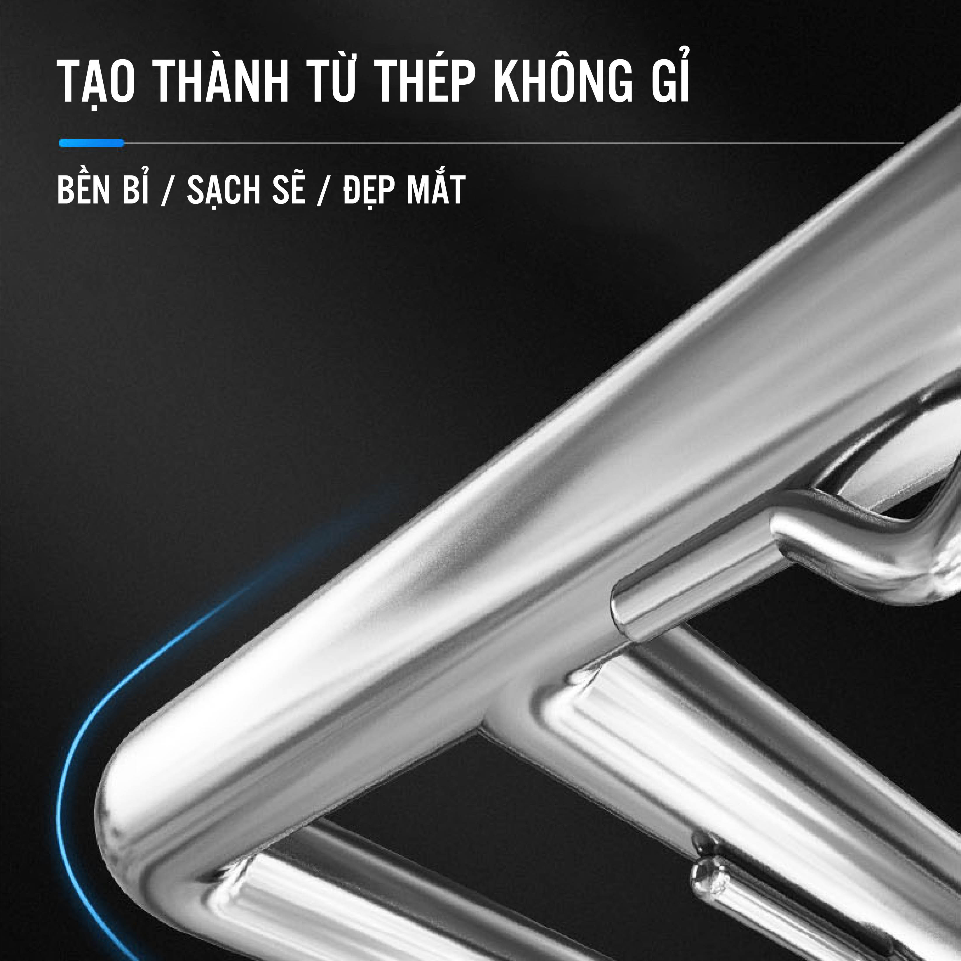 Móc Phơi Quần Áo Loại Chùm Vuông 52 Kẹp INOX Phiên Bản Cao Cấp Bền Đẹp Giúp Treo Đồ Người Lớn Và Trẻ Em