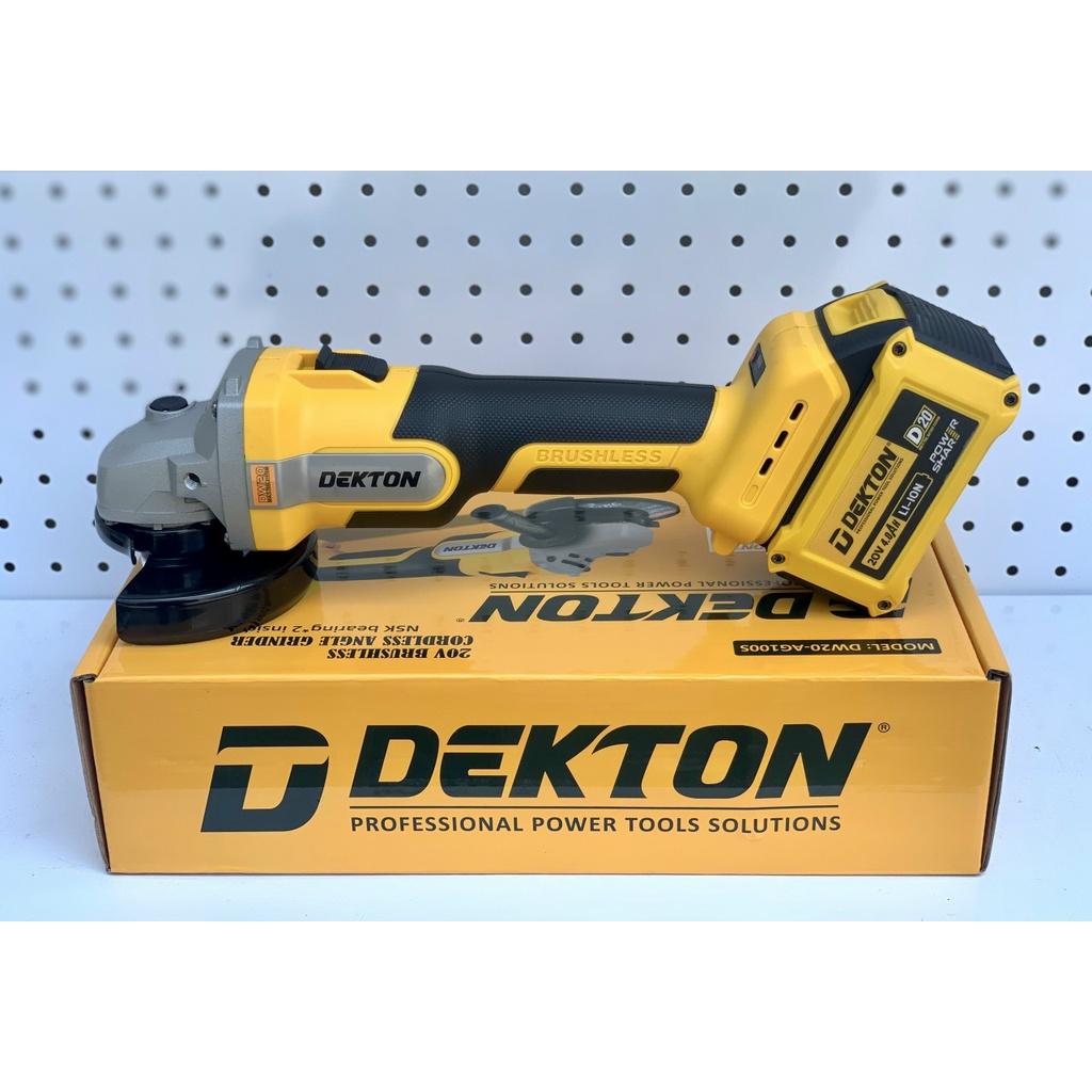 (DEKTON TP. HCM) Máy Mài Pin Dekton - Chân Pin Dewalt DW20-AG100S