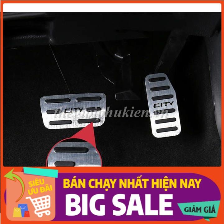 Bộ ốp bọc chân ga, chân phanh Honda City 2015-2019