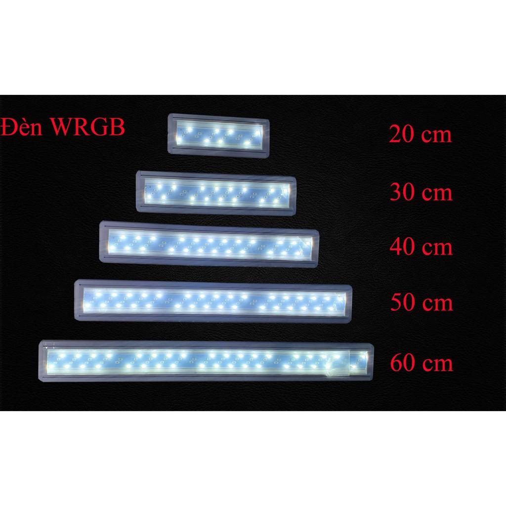 Đèn bể cá ️️ Đèn led máng dành cho bể thủy sinh 20cm, 30cm, 40cm, 50cm, 60cm