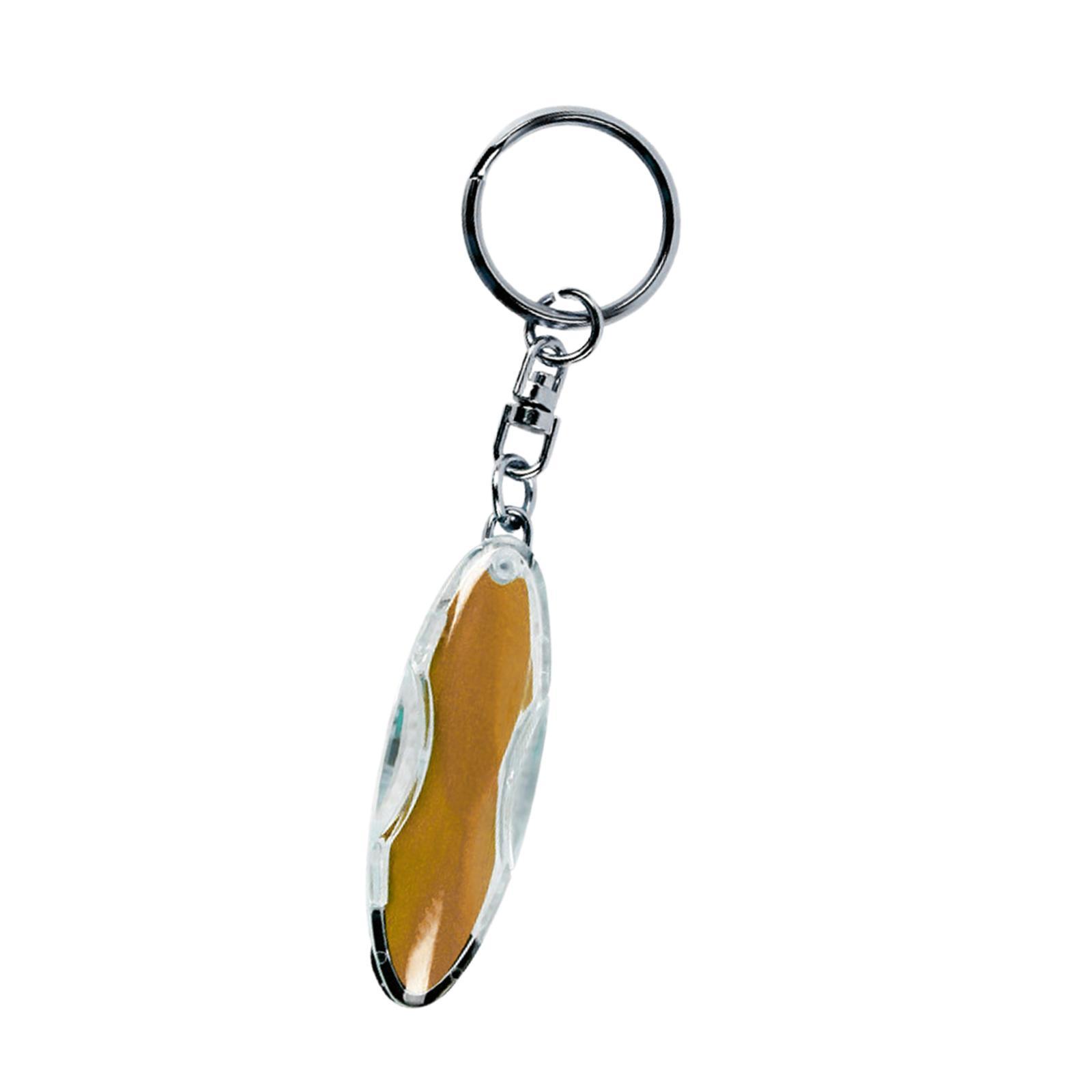 Anti Static Key Chain Human Body Car Static Releaser for Daily Use Black