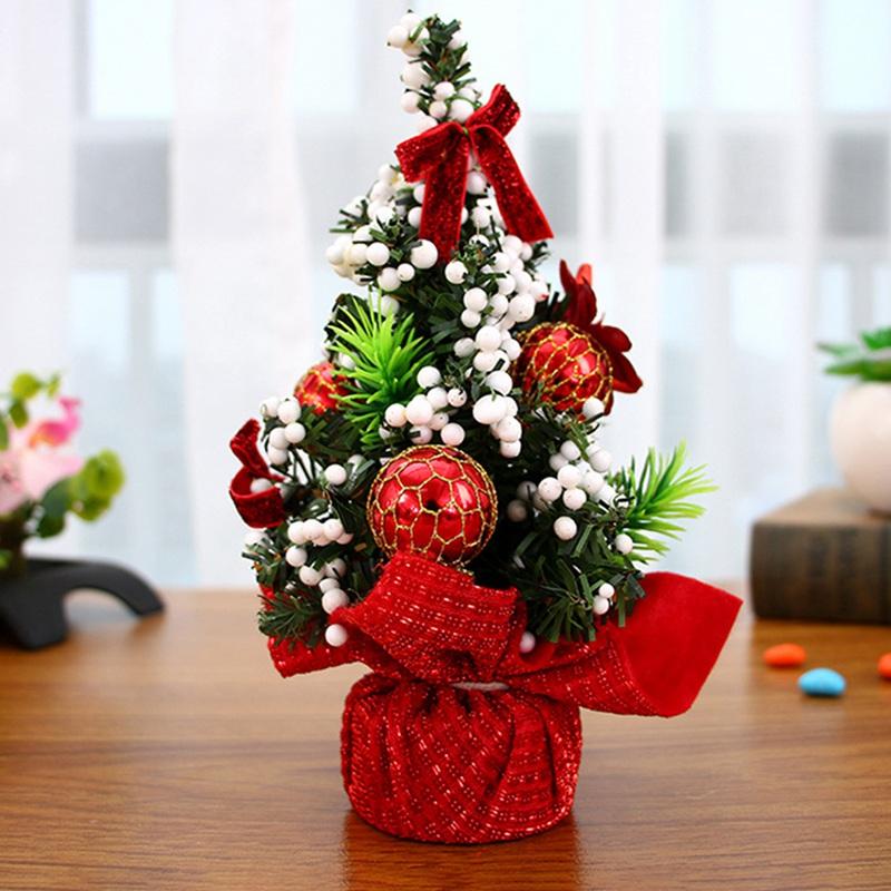 Cây Thông Giáng Sinh Để Bàn Trang Trí Kích Thước 20cm