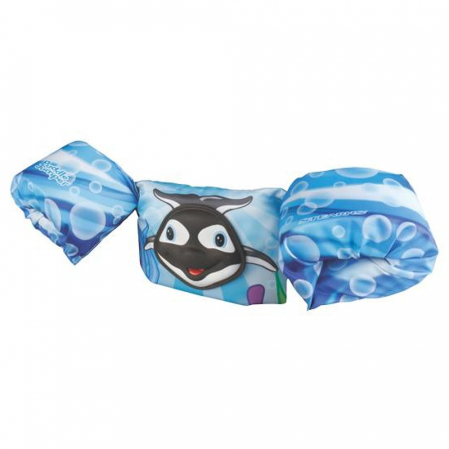 Phao đeo tay Deluxe 3D Coleman - 2000017981 - Xanh biển - Puddle Jumper Deluxe 3D - Bahamas Orca