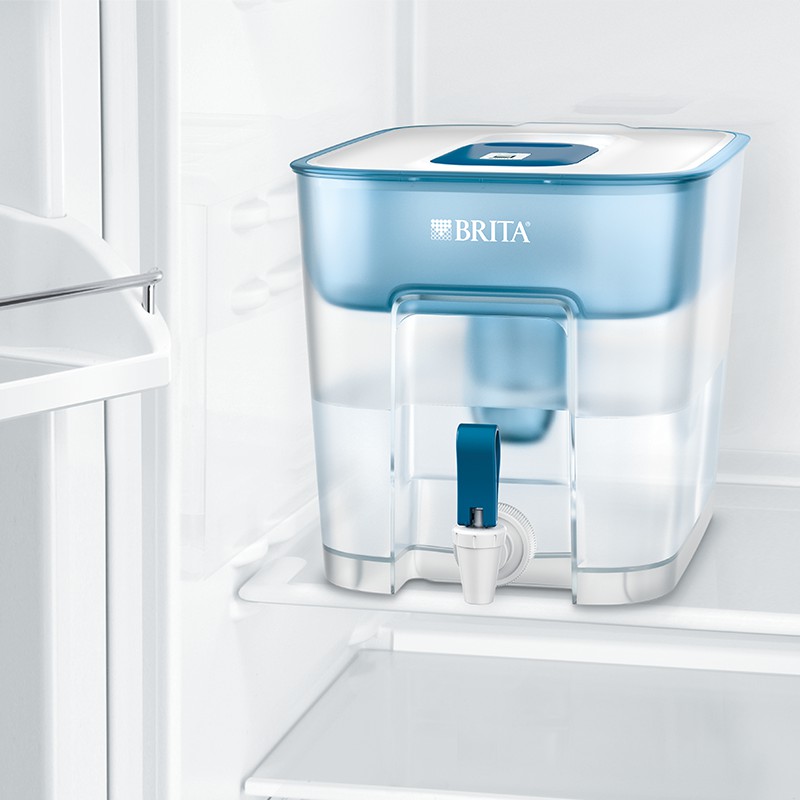 New Bình Lọc Nước BRITA Flow Basic Blue - 8.2L (Kèm Maxtra Plus) - Hàng Chính Hãng