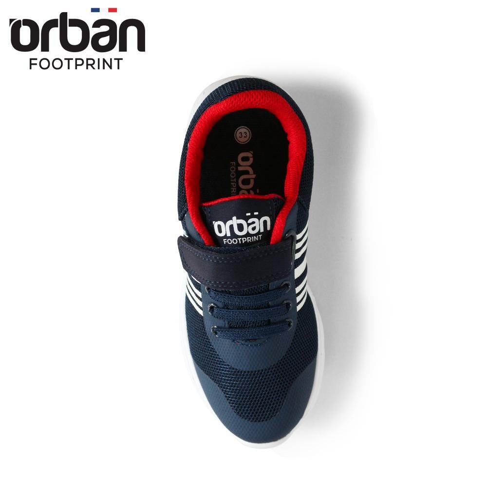 Giày thể thao cao cấp cho bé trai Urban TB1927 xanh chàm đỏ