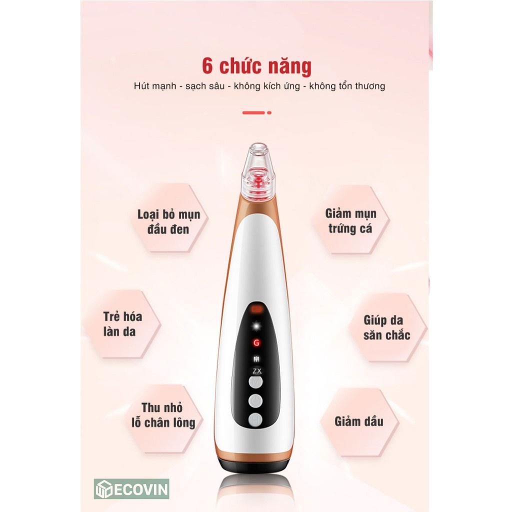 Máy Hút Mụn .Máy Massage Nóng . Làm Sạch Bã Nhờn Và Bụi Bẩn