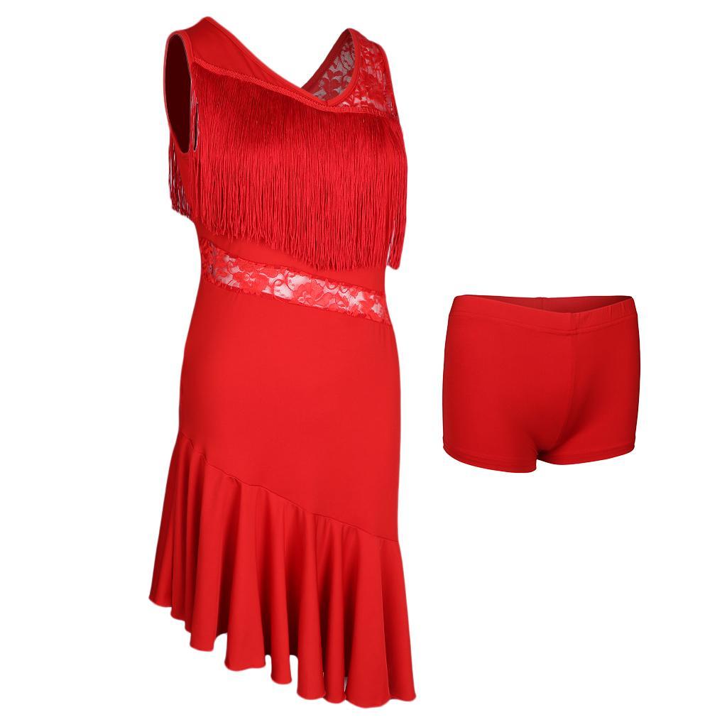 Latin Tassel  Fringe Stage Performance Costume Dancewear