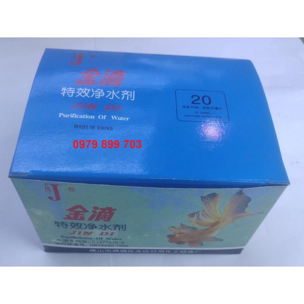 Dung dịch làm trong nước hồ cá JinDi 30ml