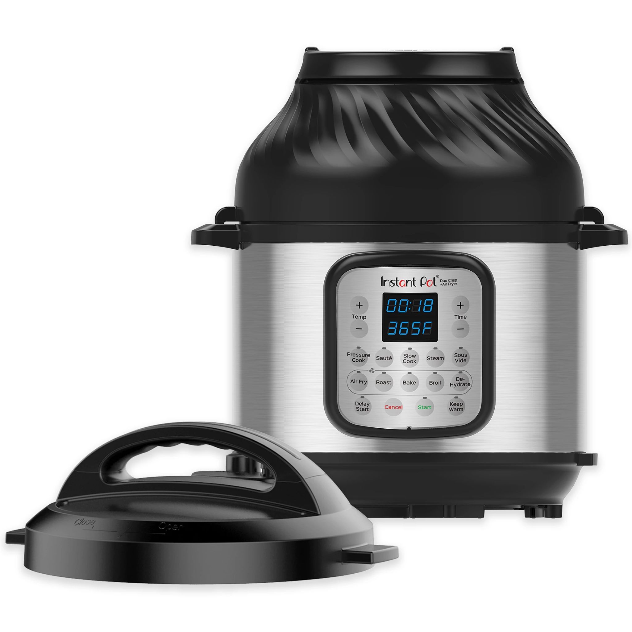 NỒI ÁP SUẤT ĐA NĂNG KẾT HỢP CHIÊN KHÔNG DẦU INSTANT POT DUO CRISP 11 IN 1  Hàng chính hãng