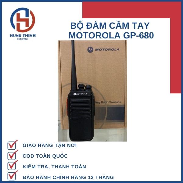 Máy bộ đàm Motorola GP-680 - Hàng nhập khẩu