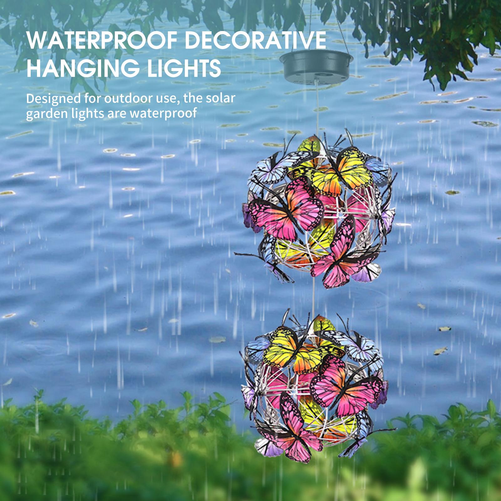 Đèn Lồng Treo Led Trang Trí Thay Đổi 7 Màu