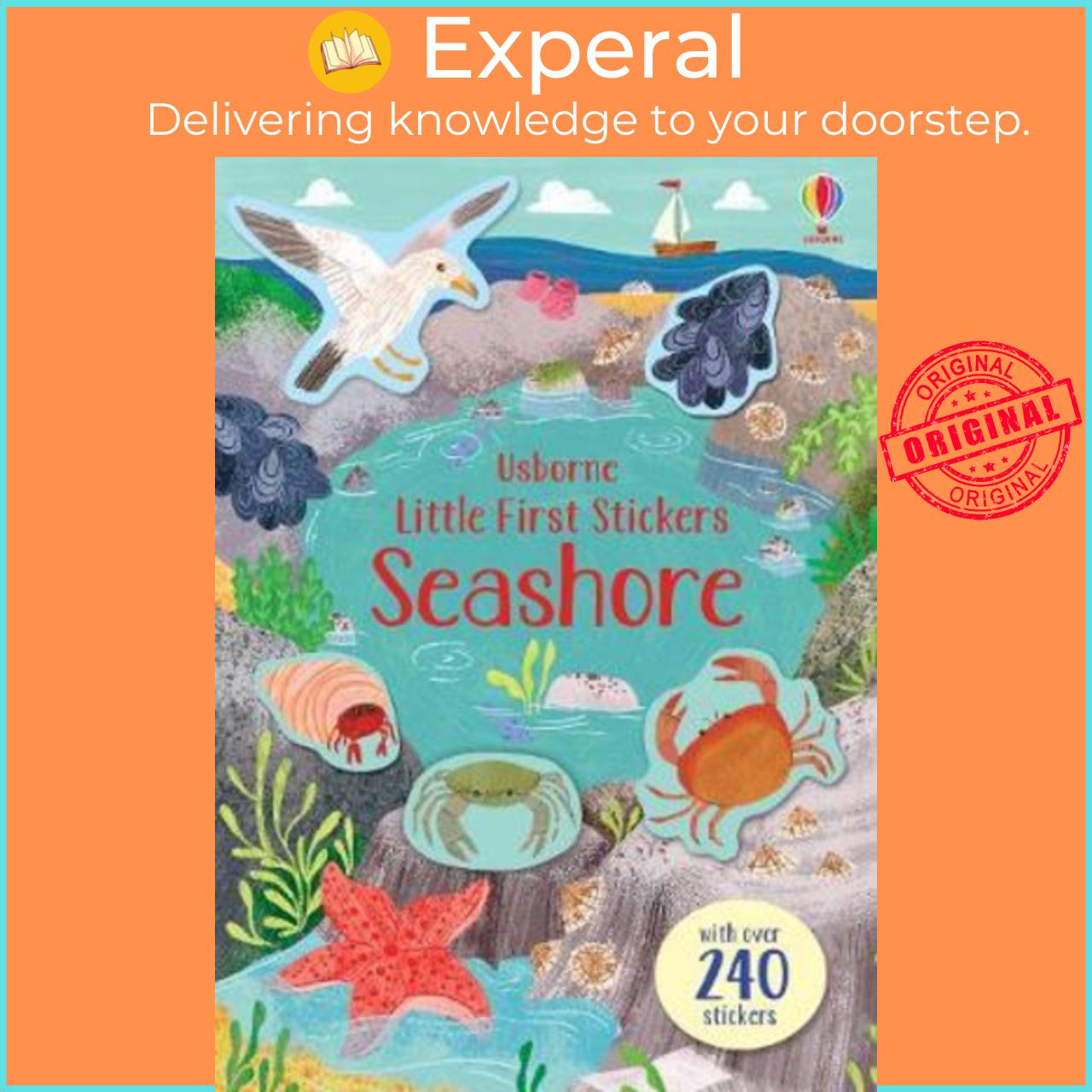 Sách - Little First Stickers Seashore by Jessica Greenwell (UK edition, paperback)