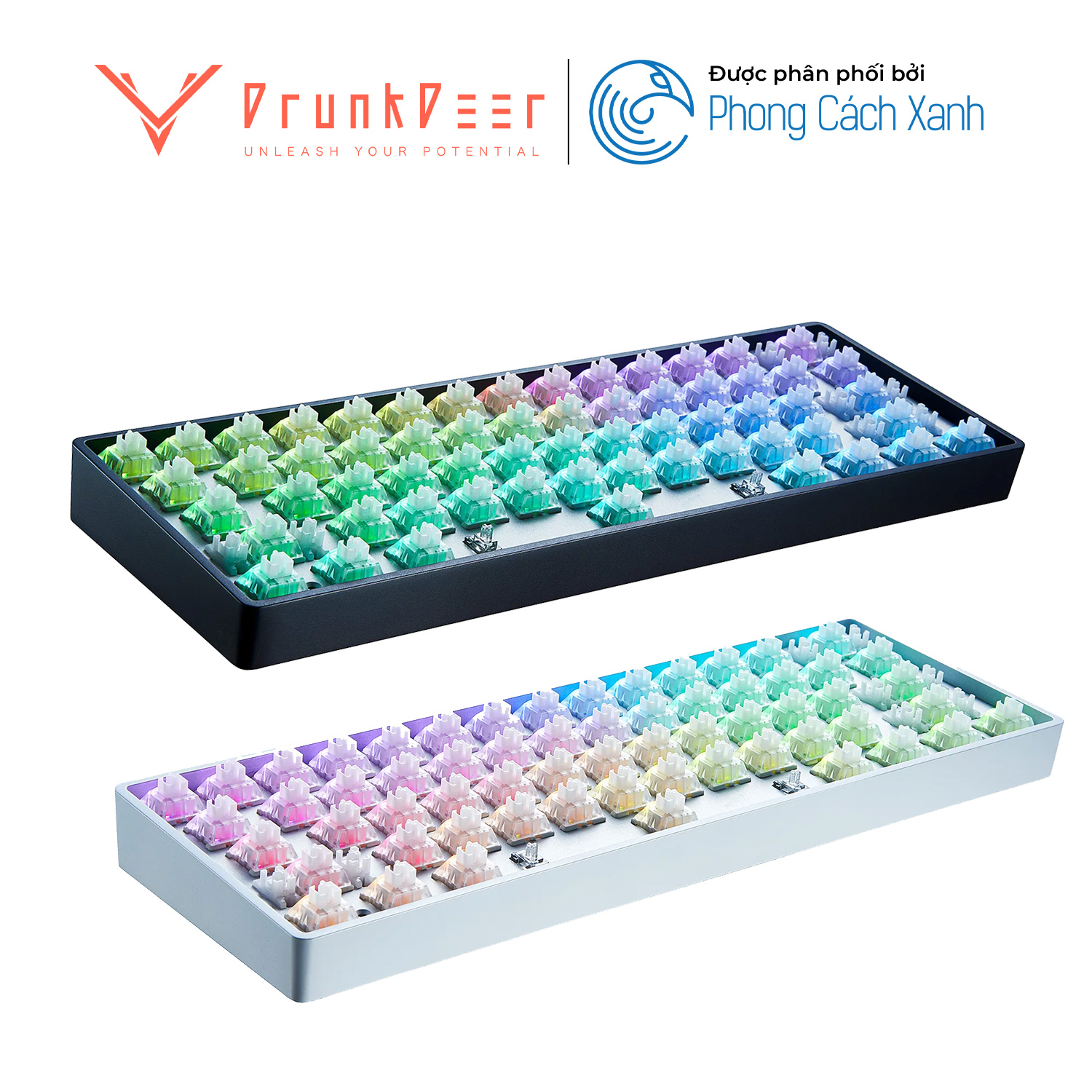 Bàn phím từ HE DrunkDeer G60 | Magnetic Switch - Rapid Trigger - Hàng Chính Hãng