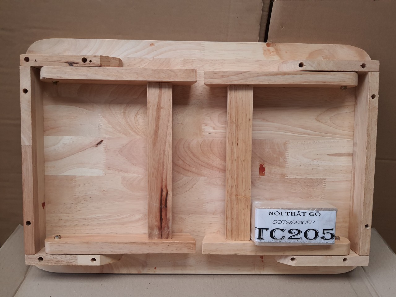 Bàn gỗ xếp chân thang kiểu Nhật size 40x60 NÔI THẤT TC205