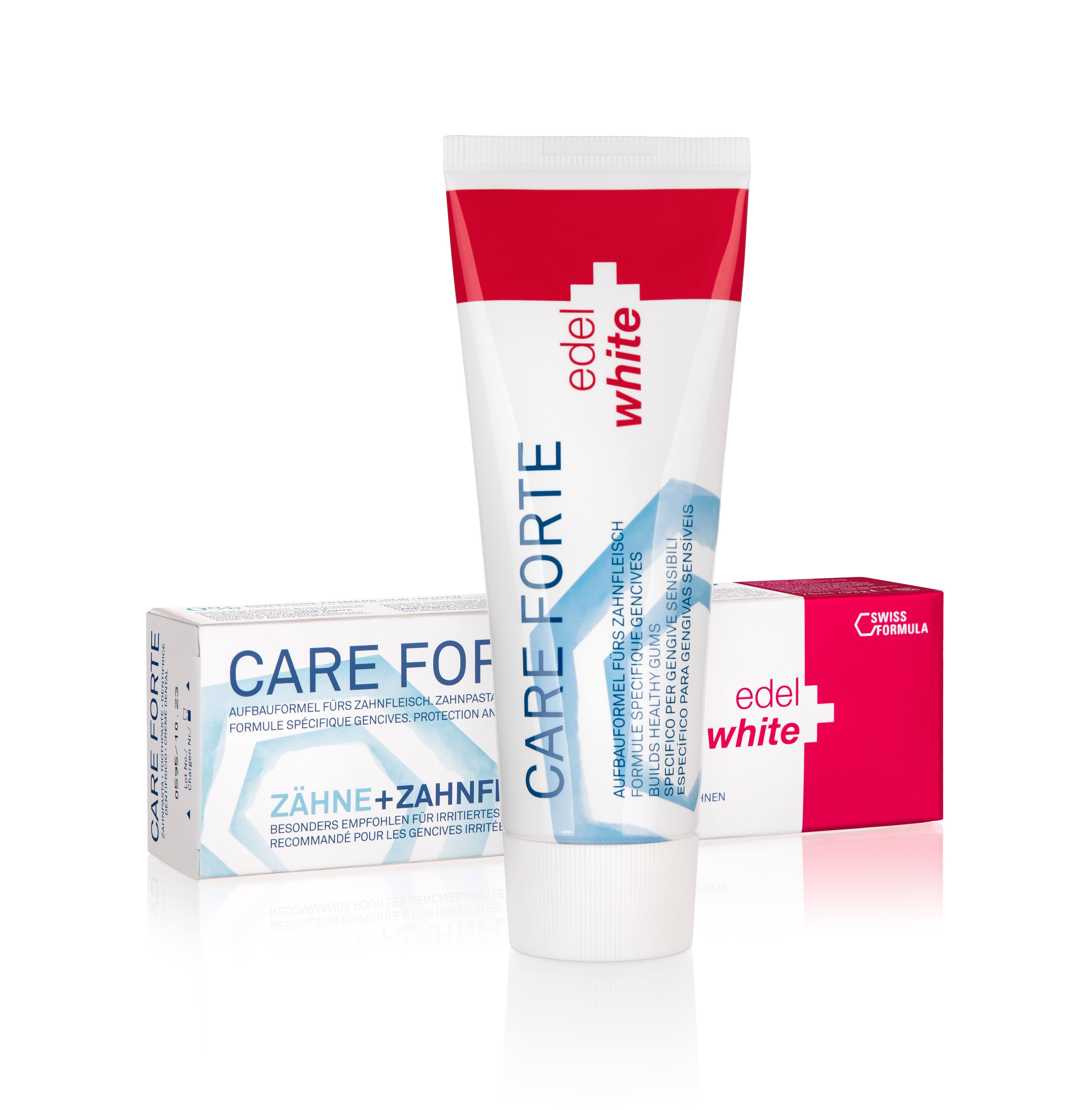 Kem Đánh Răng EDELWHITE CARE FORTE 75g - Hỗ trợ Sưng Viêm Nướu Lợi