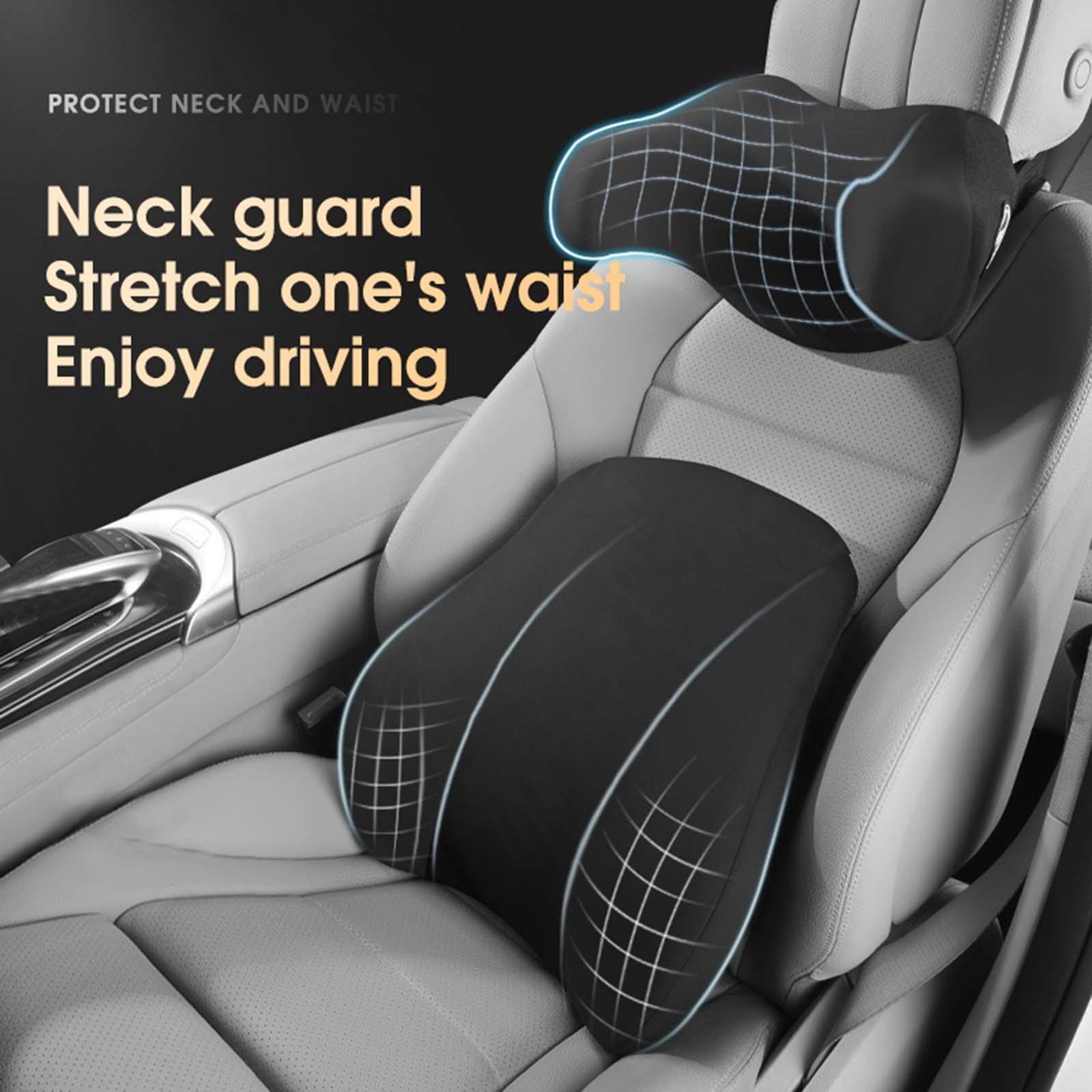 Car Neck Pillow  Support Pillow Set Ergonomic for Tesla  Y