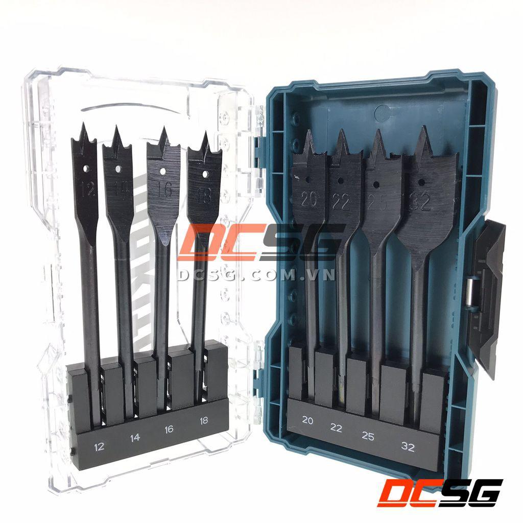 Bộ mũi khoan gỗ đuôi cá chân lục giác 08 cái Makita E-08707 | DCSG