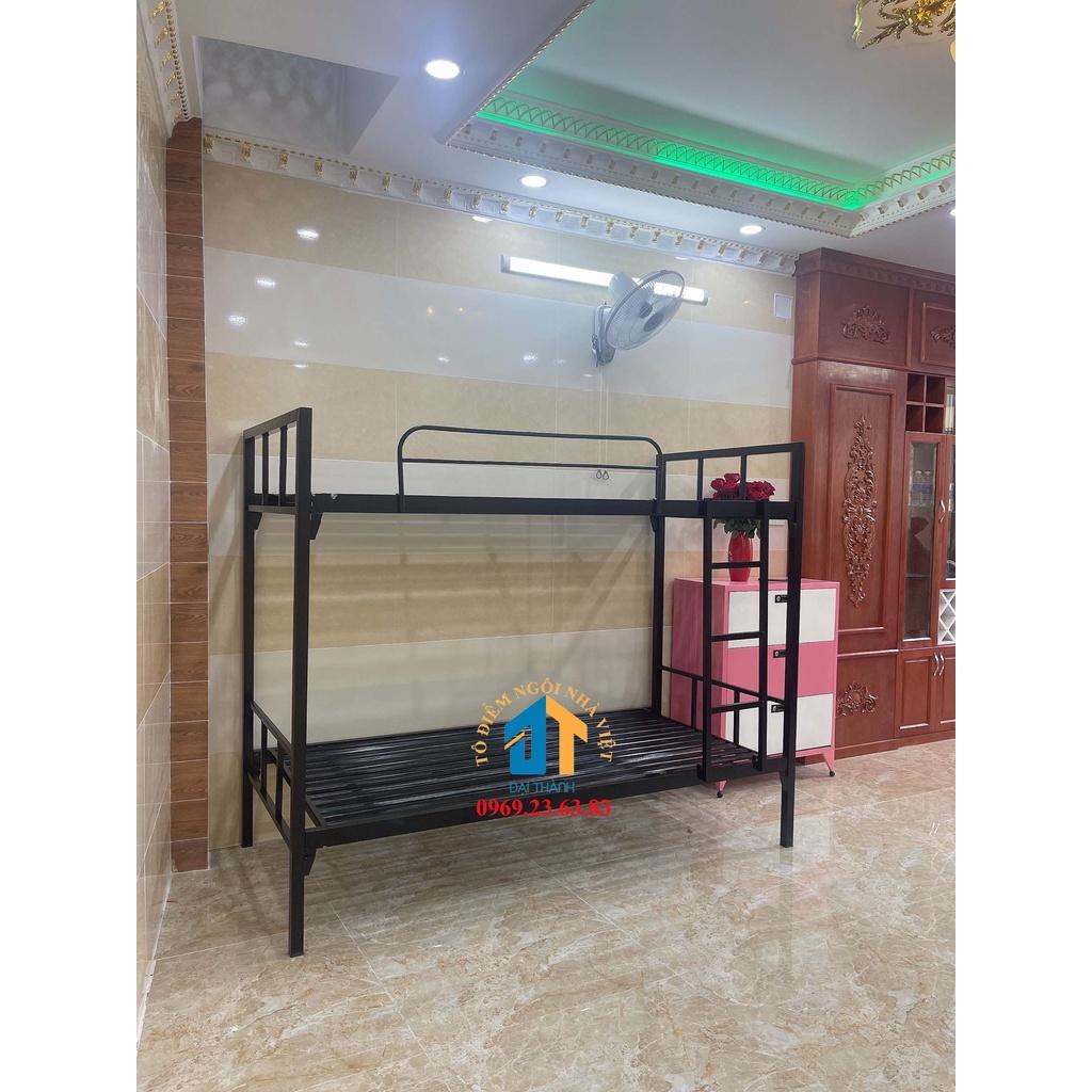 Giường sắt hai tầng cho sinh viên 0,8mx2m - Đại Thành