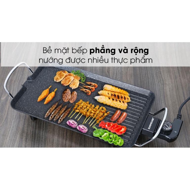 Bếp Nướng Điện Không Khói Cao Cấp SUNHOUSE SHD4607 Bảo Hành Chính Hãng